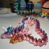 3D Printed Rainbow Unicorn Dragon Toy! 🌈🦄🐉 / 3D Trükitud Vikerkaare Ükssarv-Lohe Mänguasi! 🌈🦄🐉