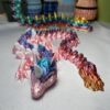 3D Printed Rainbow Unicorn Dragon Toy! 🌈🦄🐉 / 3D Trükitud Vikerkaare Ükssarv-Lohe Mänguasi! 🌈🦄🐉